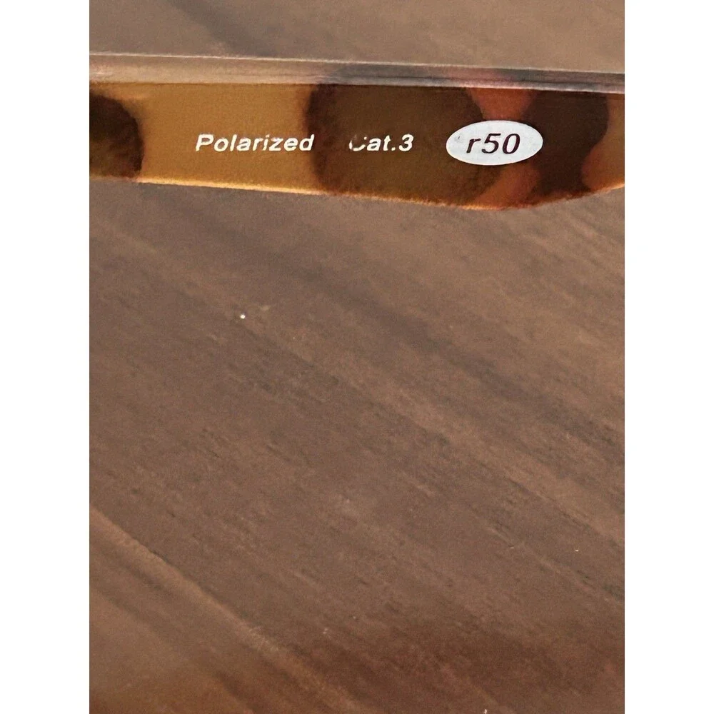 Foster Grant sunglasses SR0624 Polarized Rectangle Tortoise Brown Gray Cat.3 r50